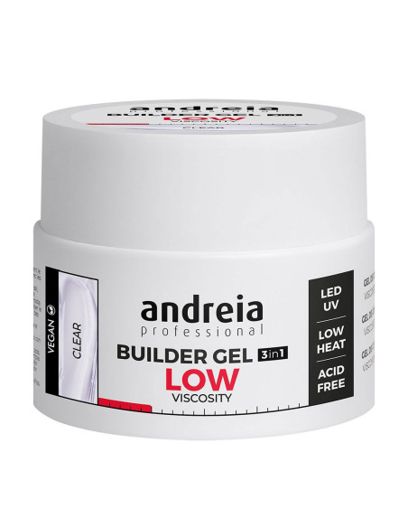 Andreia Builder Gel 3 IN 1 Clear - Baixa Viscosidade 44gr Gel Construção Andreia