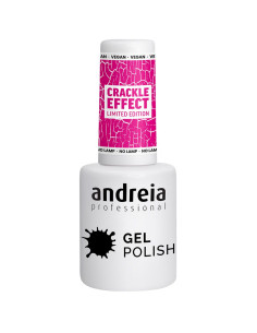 Verniz Gel Andreia Crackle Bright Pink - Crackle Effect Collection | Art Nail | Andreia Verniz Gel - Cores