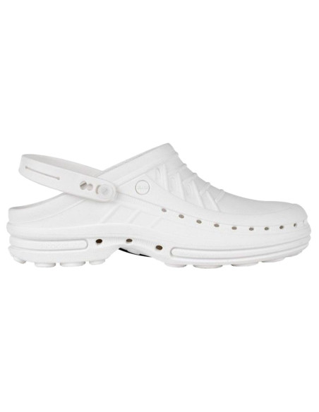 Socas Wock Clog Branco Crocs Hospitalares Wock Clog