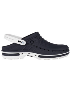 Socas Wock Clog Branco/Azul Marinho Calçado Profissional Wock Clog 2