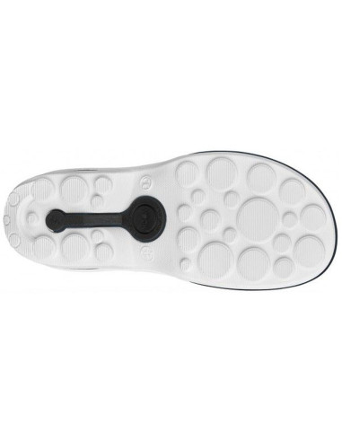 Socas Wock Clog Branco/Azul Marinho Calçado Profissional Wock Clog