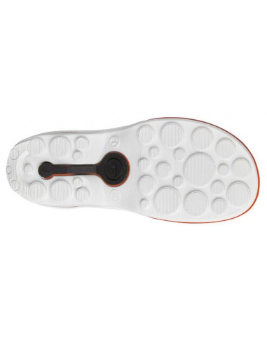 Socas Wock Clog Branco/Laranja Calçado Profissional Wock Clog