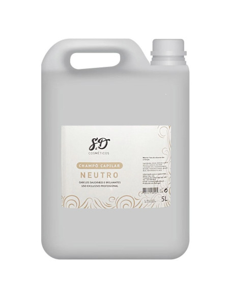 Shampoo Neutro 5L Profissional Shampoos e Cremes de Rampa 