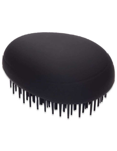 Escova Cabelo Pebble Compacta Preta - Kent Salon Escovas Kent Salon