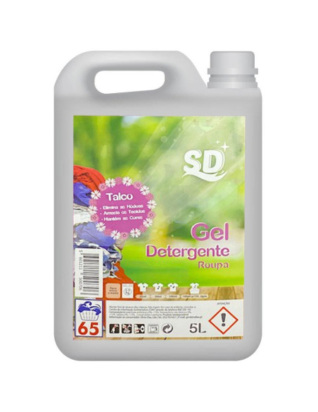 Detergente Roupa em Gel Talco 5L Profissional Detergentes