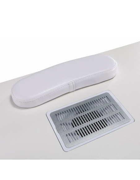 Mesa Manicure c/Expositor Vernizes e Aspiração MARION Mesas de Manicure