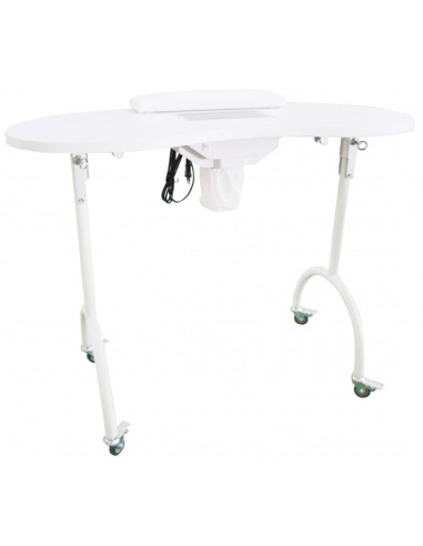 Mesa de Manicure c/Aspiração Portátil Palmar - Weelko Mesas de Manicure
