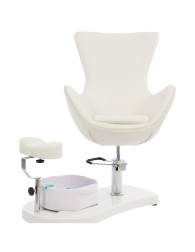 Cadeira Pedicure Crem - Weelko Cadeiras Pedicure
