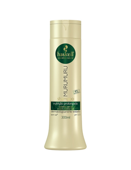 Shampoo Murumuru Haskell 300ml para Hidratação Cabelo e Nutrição Capilar Haskell Murumuru