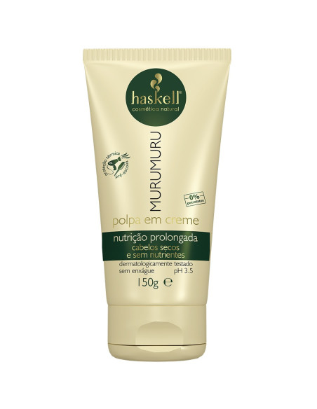 Haskell Murumuru Leave In 150g para Hidratação Cabelo e Nutrição Capilar Haskell Murumuru