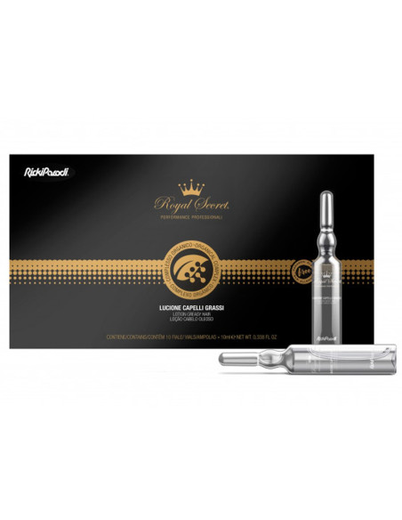 Ampolas Anti Oleosidade 10x10ml - Royal Secret - Ricki Parodi Anti-Oleosidade