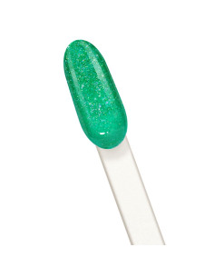 Verniz Like Gel 151 Verde Glitter Funk - Inocos INOCOS Verniz Like Gel  2