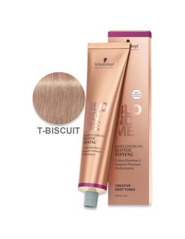 Creme Tonalizante T Biscuit Blond Me 60ml - Schwarzkopf | Blond Me Produtos de Cor | Schwarzkopf Professional