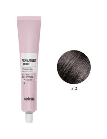 Coloração Permanente 3.0 Vegan 100ml - Andreia Profissional Coloração Permanente da Andreia Profissional