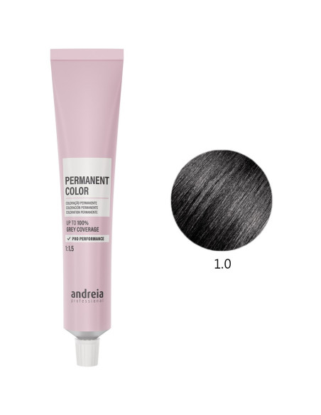 Coloração Permanente 1.0 Vegan 100ml - Andreia Profissional Coloração Permanente da Andreia Profissional