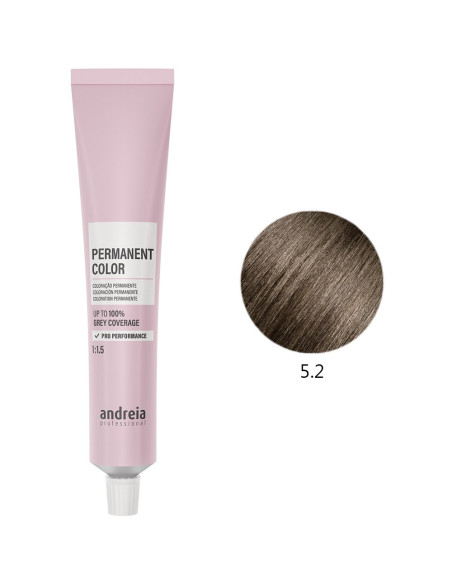 Coloração Permanente 5.2 Vegan 100ml - Andreia Profissional Coloração Permanente da Andreia Profissional