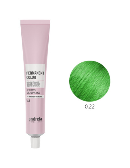 Coloração Permanente 0.22 Vegan 100ml - Andreia Profissional Coloração Permanente da Andreia Profissional