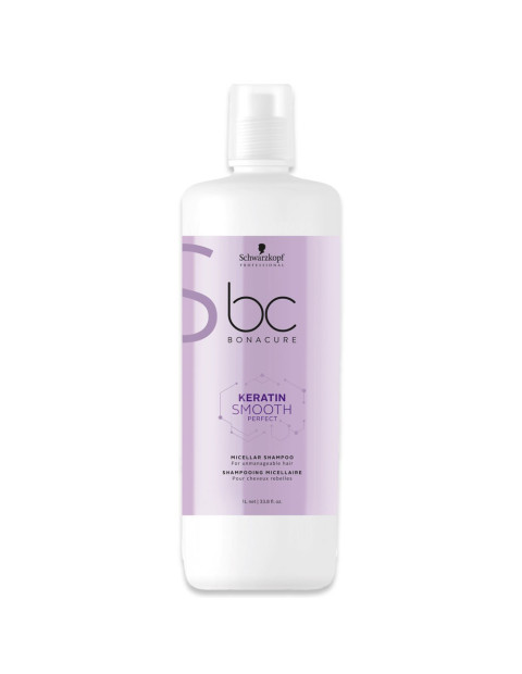 Shampoo Micelar Smooth Perfect Bonacure 1000ml - Schwarzkopf | BC Keratin Smooth Perfect | Schwarzkopf Professional