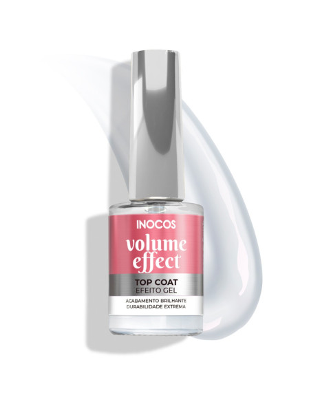 Top Coat Efeito Gel 11ml - Care & Finish Inocos INOCOS Care & Finish
