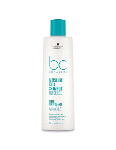 Shampoo Nutrício Moisture Kick Bonacure 500ml - Schwarzkopf BC Moisture Kick