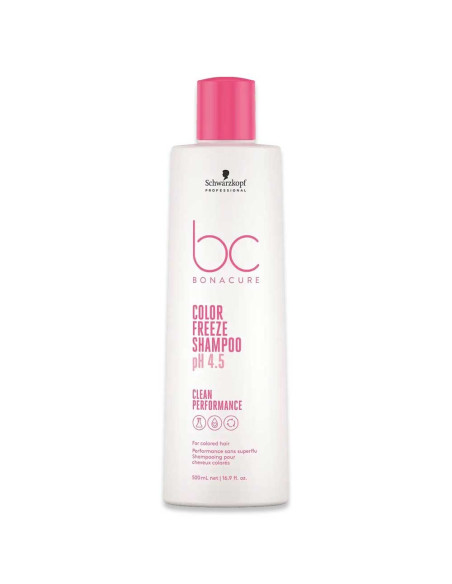 Shampoo Tratamento de Cor Color Freeze Bonacure 500ml - Schwarzkopf BC Color Freeze