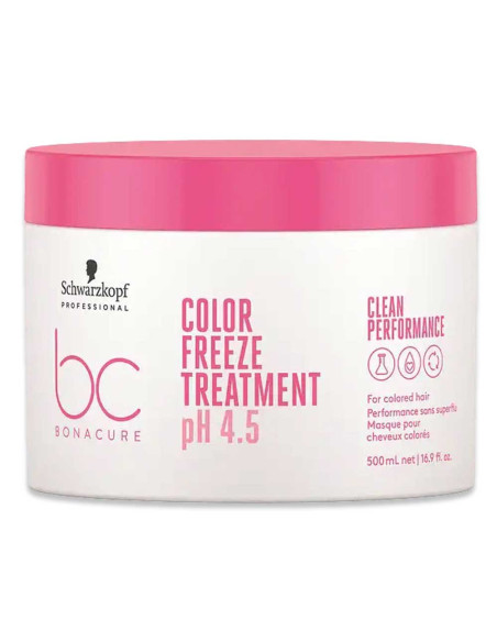 Máscara Tratamento Cor Color Freeze Bonacure 500ml - Schwarzkopf BC Color Freeze