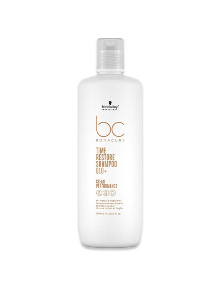 Shampoo Cabelo Maduro Time Restore Bonacure 1000ml - Schwarzkopf BC Time Restore