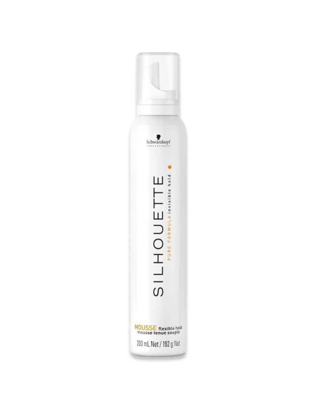 Espuma Flexível Silhouette Flexible Hold 200ml - Schwarzkopf Fixação Flexível