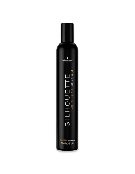 Mousse Extra Forte Silhouette Super Hold 500ml - Schwarzkopf Fixação Extra Forte