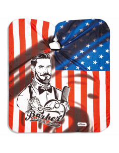 Penteador Barber Stars & Strips - 140x160cm Penteadores | Capas 2