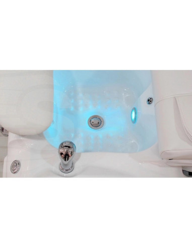 Cadeira Pedicure Spa Caln Branco - Weelko Cadeiras Pedicure