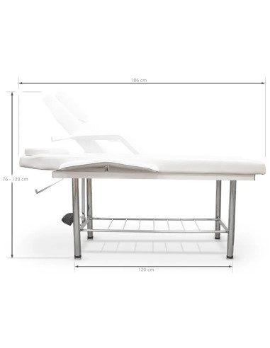 Marquesa Metálica Bipartida C/Amortecedor Hidráulico Marquesa Estética