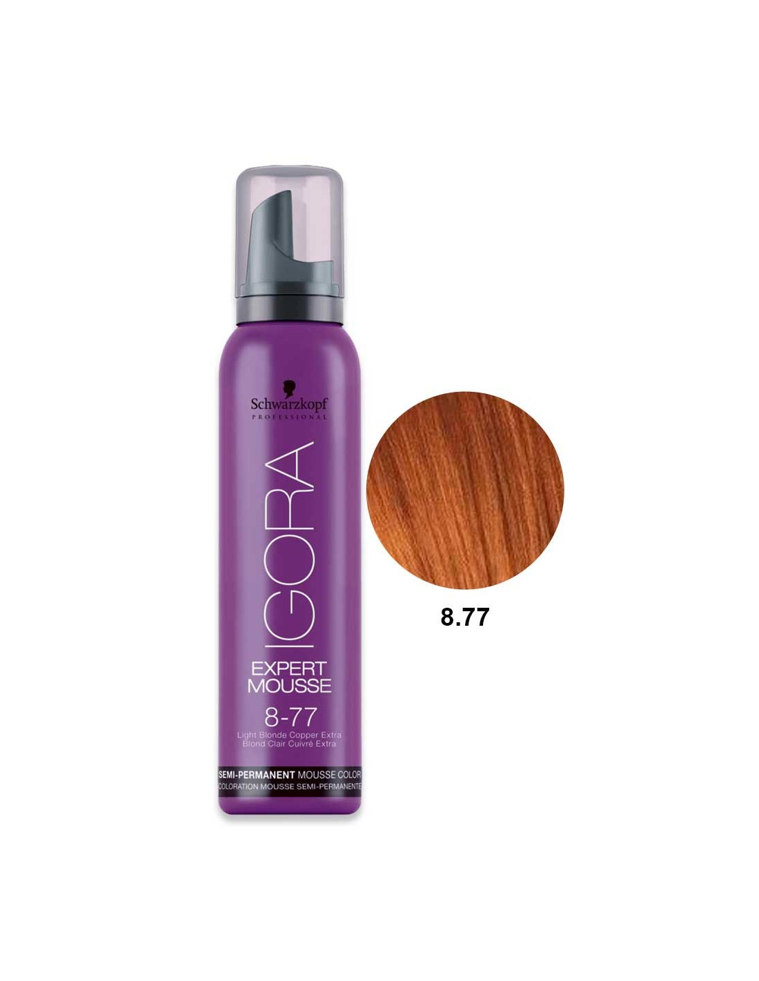 Igora Expert Mousse 8.77 Light Blonde Copper Extra 100ml