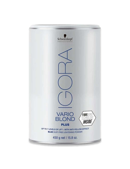 Pó Descolorante Azul Igora Vario Blond Plus 450g - Schwarzkopf Descolorante e Oxidante da Igora