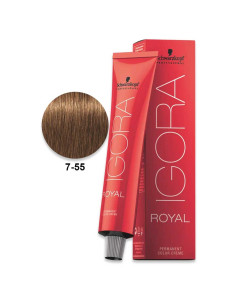 Schwarzkopf Igora Royal 7.55 Loiro Médio Extra Dourado 60ml