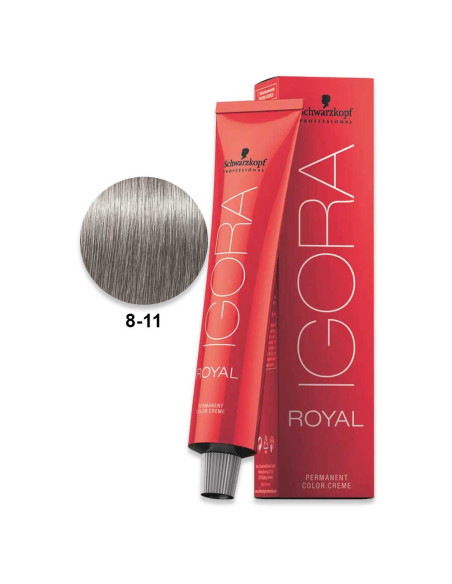 Igora Royal 8.11 Loiro Claro Extra Cendré 60ml - Schwarzkopf Igora Royal