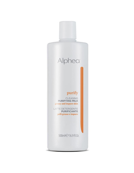 Leite Limpeza Purificante 500ml - Purify - Alphea Pele Oleosa