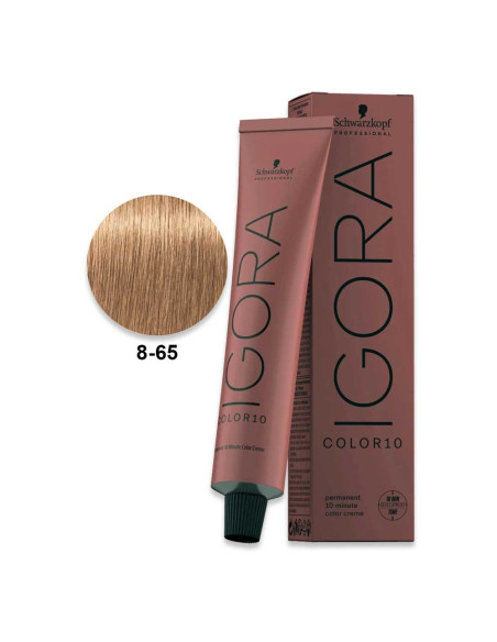 Igora Color10 8.65 Loiro Claro Chocolate Dourado 60ml - Schwarzkopf Color10