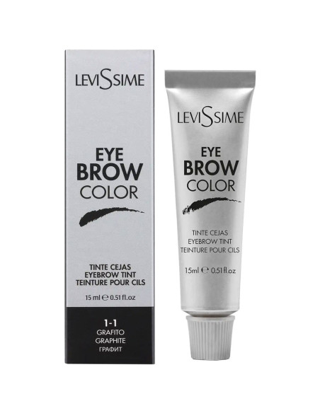 Levissime - Coloração Eyebrow Color Grafite 1.1 Sobrancelhas 15ml Estética