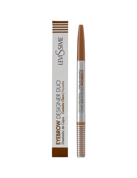 Eyebrow Designer Duo Castanho Claro Sobrancelhas Levissime Estética