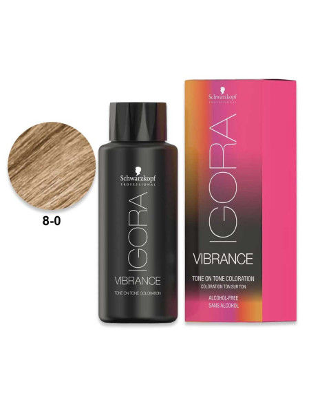 Igora Vibrance 8.0 Loiro Claro Natural 60ml - Schwarzkopf Igora Vibrance