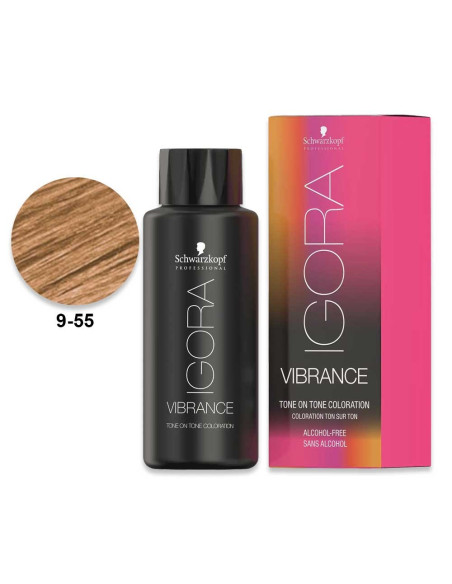 Igora Vibrance 9.55 Loiro Claro Extra Dourado 60ml Schwarzkopf Igora Vibrance