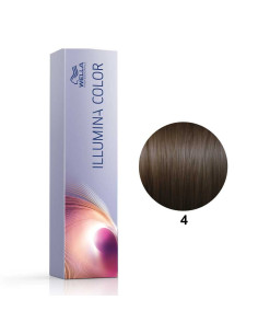 Tinta Illumina Color 4 Castanho Médio 60ml - Wella Professionals | Illumina Wella | WELLA