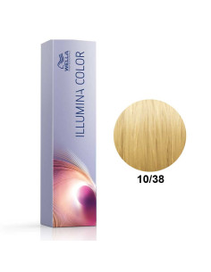 Tinta Illumina Color 10/38 Louro Super Claro Dourado Pérola 60ml - Wella Professionals | Illumina Wella | WELLA