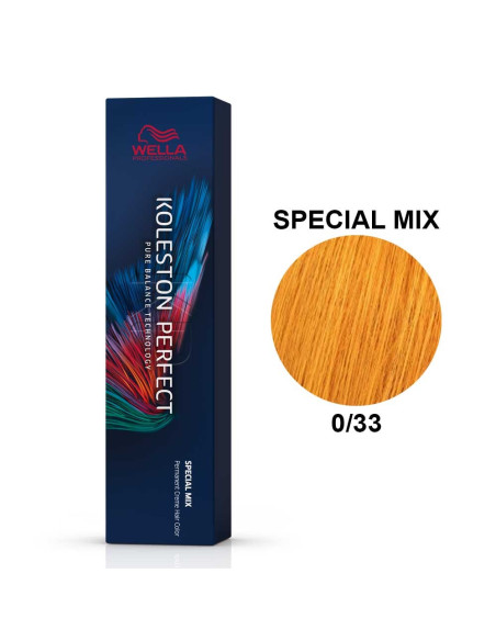 Koleston Perfect ME+ Mistura Especial 0/33 Dourado Intenso 60ml - Wella Professionals Wella Koleston Perfect