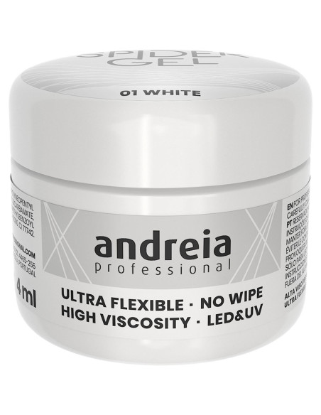 Spider Gel 01 Branco - Andreia Professional Nail Art Andreia