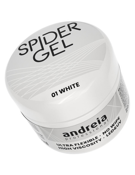 Spider Gel 01 Branco - Andreia Professional Nail Art Andreia