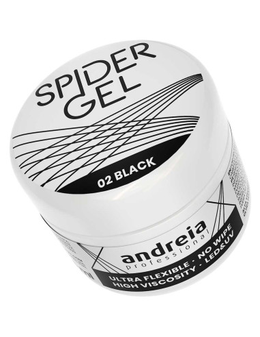 Spider Gel 02 Preto - Andreia Professional Nail Art Andreia