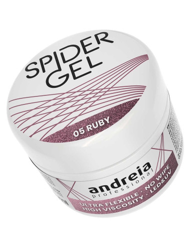 Spider Gel 05 Ruby - Andreia Professional Nail Art Andreia