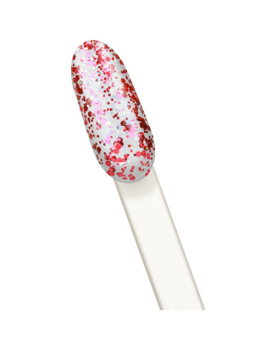 Verniz Like Gel 157 Glitters Mix Vermelho - Inocos Coleção de Natal A minha coisa favorita INOCOS Verniz Like Gel 